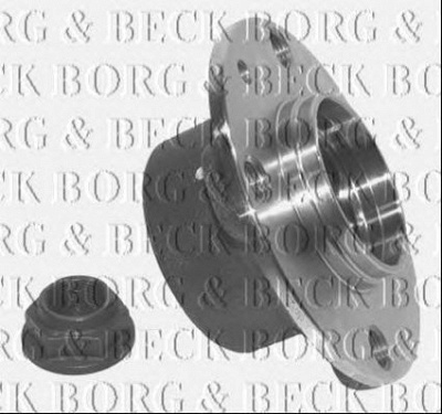 BORG & BECK bwk278 -  Комплект подшипника ступицы колеса